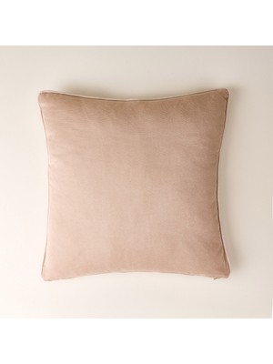 Evidea Soft Golden Kırlent - Ekru - 45X45 cm