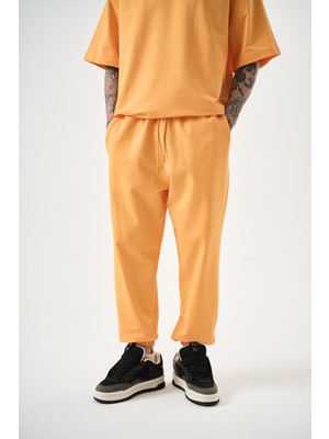 Respire Erkek Basic Jogger Eşofman Altı Oranj