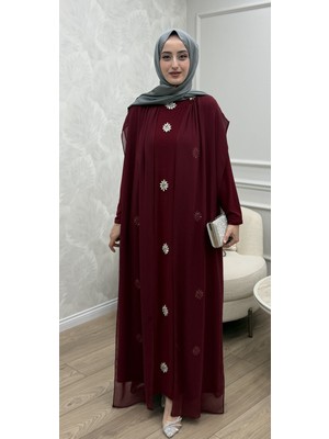Erdo Ticaret Lina Abiye Bordo