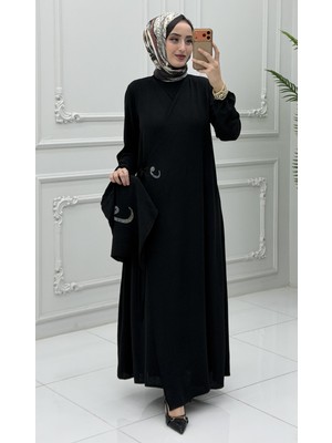 Erdo Ticaret Mihri Namaz Elbise Siyah
