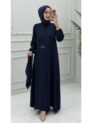 Erdo Ticaret Mihri Namaz Elbise Lacivert