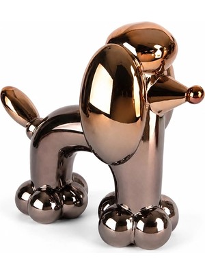 The Gencoo Polyester Balloon Dog Köpek Figürü ALK5461