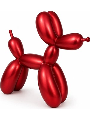 The Gencoo Polyester Balloon Dog Köpek Figürü ALK5447