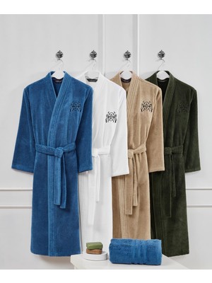 Soft cotton created by gökhan Smart Bornoz Havlu Set