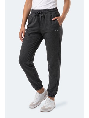 Slazenger Merya I Kadın Slim Fit Antrasit Eşofman Altı