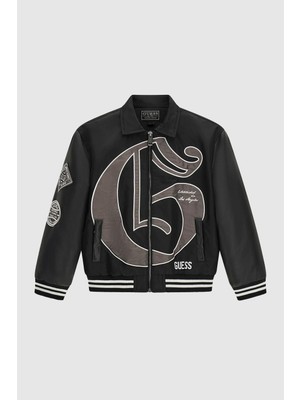 Guess Erkek Çocuk Siyah Ceket