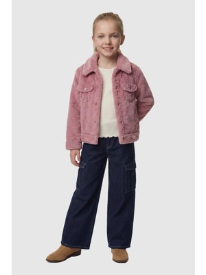 Guess Kız Çocuk Pembe Ceket