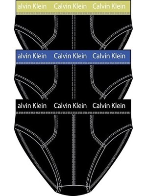 Calvin Klein Erkek Düşük Bel 3'lü Brief Seti