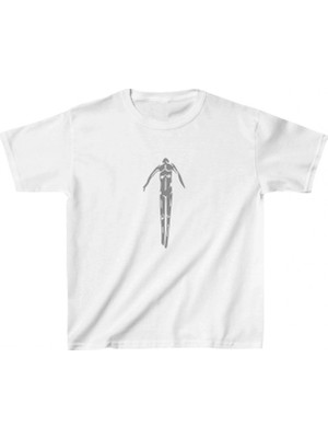 Hace Bazaar Çocuk Baskılı T-Shirt - Beyaz