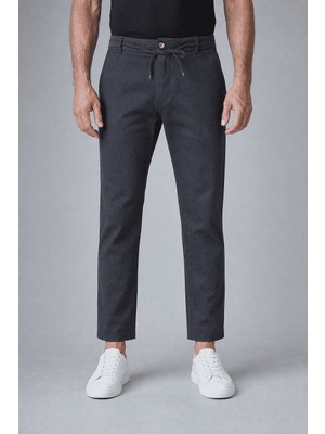 Bisse Gri Polyester Jogger Spor Pantolon BSPNS25K25502_D55