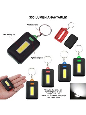 Yn Ortam Aydınlatan 350 Lümen Anahtarlık WT-377 Yn Najmaddin