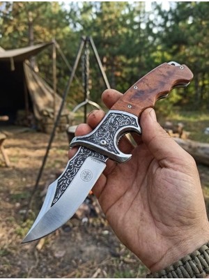 Tekinhediyelik Swat Premium Baba Çakı Kahverengi