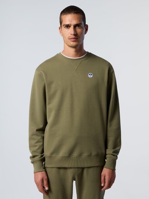 North Sails Bisiklet Yaka Pamuk Sweatshirt