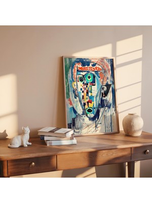 Pegziz Modernist Sanat Tablosu | Çerçeveli Avangart Sanat Poster Duvar Dekoru