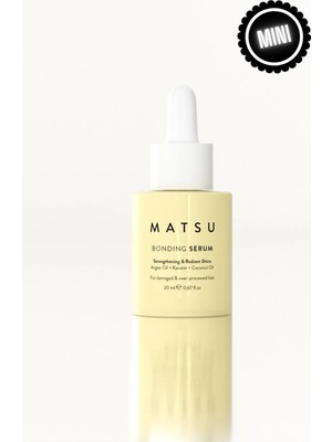 Matsu Bonding Kırılma Karşıtı Parlaklık Veren Bağ Onarıcı Saç Serumu 20 ml Seyahat Boy