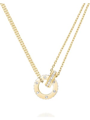 Rosefield JNLCG.J1315 Altın Renk Love Connection  Çelik Kolye