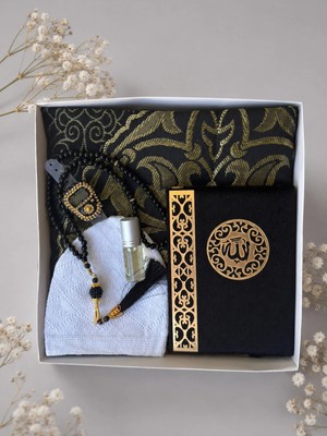 Erkek Bohça Seti , Damat Bohçası Seti , Damat Seti , Seccade , Çeyizlik Seccade Seti