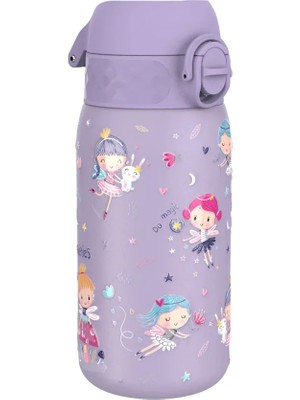 Ion8 - Paslanmaz Çelik Çocuk Suluk - Periler - 400 ml - Sızdırmaz