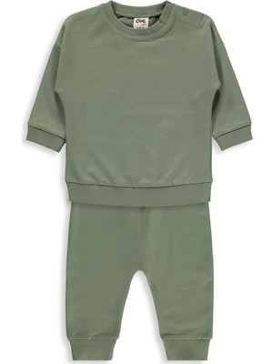 Civil Baby Basic 6-18 Ay Takım - Haki