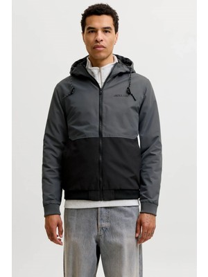 Jack & Jones Jjerush Hood Bomber Erkek Mont