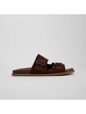 Camper Lluc Sandal Kahverengi Erkek Sandalet CMPK101091-005 CMP.020