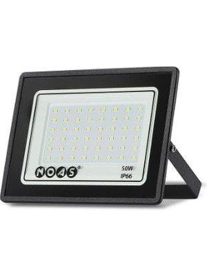 4 Adet Noas YL70 1050 50W Ultra Slim LED Projektör 6500K Beyaz Işık
