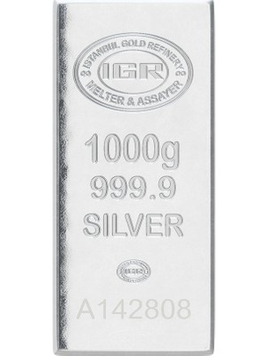 Harem Altın 1000 Gram Gümüş Külçe