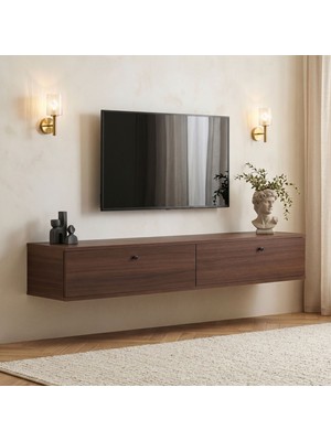 Rani Mobilya Rani Home Tv Ünitesi Milano Ceviz 160 cm AA-5831
