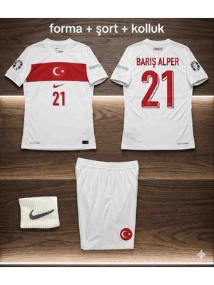 Barış Alper Yılmaz Dünya Kupası Milli Takım Forması Çocuk 3 Lü Set