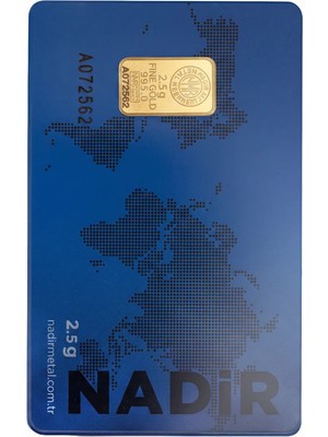 Topaloğlu 2.5 Gram 24 Ayar 995 Külçe Altın – Sertifikalı