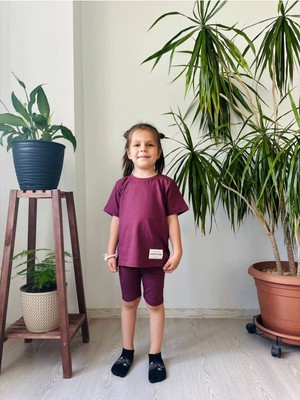 Lily & Co. Basic Tişörtlü Taytlı Ikili Takım