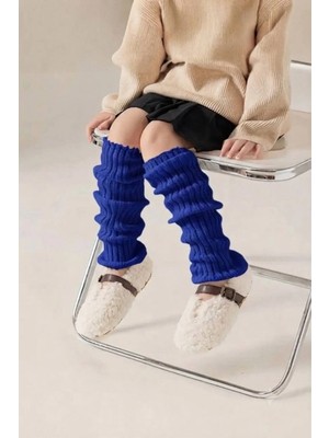 ALDAIYR Tozluk %100 Akrilik Triko Örgü Leg Warmer Ayak Isıtıcı Fitilli Triko Kolluk