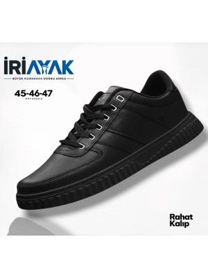 İri Ayak Büyük Numara 45-47 / Rahat Taban Casual Ayakkabı/ Erkek Sneaker - Günlük Kullanıma Uygun