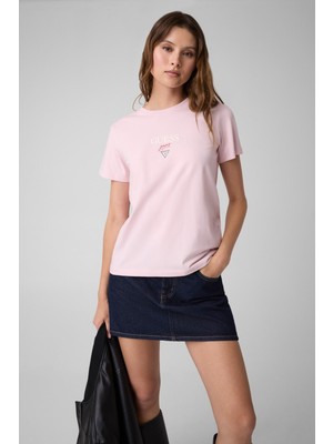 Guess Gj Baker Logo Reg Fıt Tee