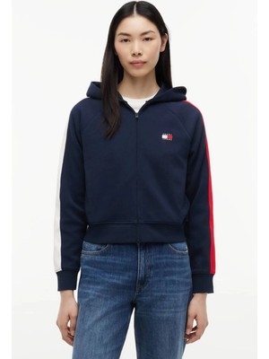 Tommy Jeans Tjw Reg Badge Track Hood Ext