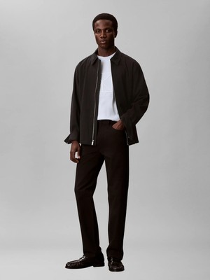 Calvin Klein Erkek Mavi Calvin Klein Ss Rlxd Premıum Inte, Cıq, S Mavi Erkek T-Shirt