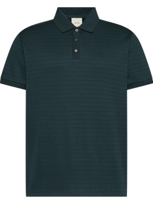 Calvin Klein Erkek Yeşil Calvin Klein Ss Tonal Strıpe Polo, Pzm Yeşil Erkek Polo
