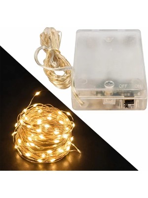 Sh Powermaster 3*aa Pilli 4 Renkli Rgb Sabit 10 Metre Kablolu Bağ LED Sh Najmaddin