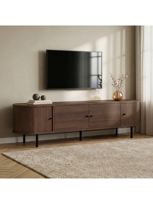 Rani Mobilya Rani Home Tv Ünitesi Milano Ceviz 180 cm AA-6214