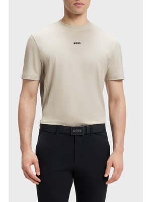 Boss Logolu Relaxed Fit Bisiklet Yaka T Shirt Erkek T Shirt 50564108 272