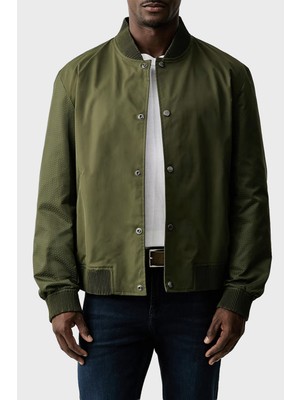 Boss Su Itici Relaxed Fit Düğmeli Mont Erkek Mont 50564412 347