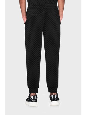 Armani Exchange Logolu Regular Fit Lastikli Paça Pantolon Erkek Pantolon XM002904 AF10818 UC001