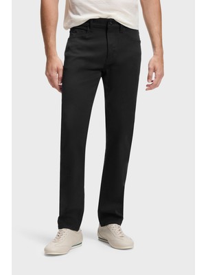 Boss Slim Fit Normal Bel Düz Paça Jeans Erkek Kot Pantolon 50556583 001