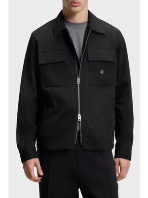 Hugo Logolu Oversize Fit Fermuarlı Gömlek Erkek Gömlek 50564330 001