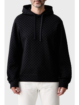 Armani Exchange Logolu Pamuklu Regular Fit Kapüşonlu Sweat Erkek Sweat XM002903 AF10818 UB101