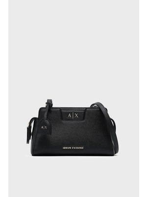 Armani Exchange Logolu Çıkarılabilir Askılı Çanta Kadın Çanta XW002160 AF26570 UC001