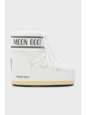 Moon Boot Logolu Bağcıklı Su Itici Kar Botu Kadın Kar Botu 80D1409340 A009