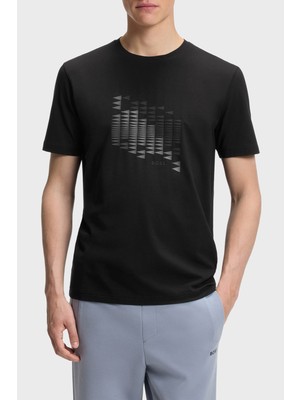 Boss Pamuklu Regular Fit Bisiklet Yaka T Shirt Erkek T Shirt 50566853 001