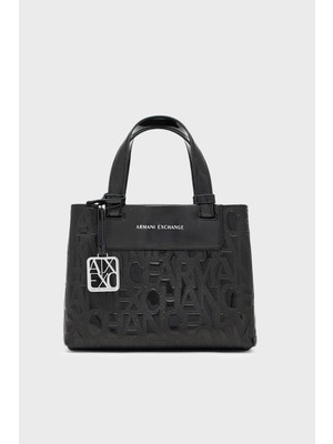 Armani Exchange Logolu Çıkarılabilir Askılı Çanta Kadın Çanta XW001576 AF17290 UC001