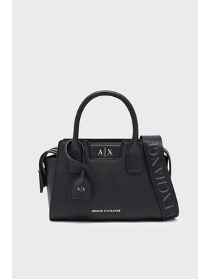 Armani Exchange Logolu Çıkarılabilir Askılı Çanta Kadın Çanta XW002159 AF26570 UC001